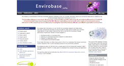 Desktop Screenshot of envirobase.info
