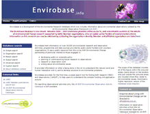 Tablet Screenshot of envirobase.info